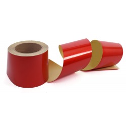 Kırmızı Fosforlu Reflektif Şerit Bant 100mm X 23 Metre Kırmızı Fosforlu Reflektif Şerit Bant 100mm X 23 Metre