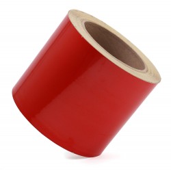 Kırmızı Fosforlu Reflektif Şerit Bant 100mm X 23 Metre Kırmızı Fosforlu Reflektif Şerit Bant 100mm X 23 Metre