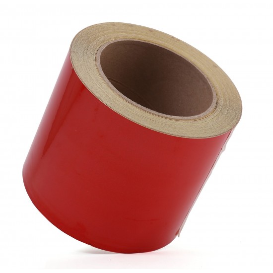 Kırmızı Fosforlu Reflektif Şerit Bant 120mm X 23 Metre Kırmızı Fosforlu Reflektif Şerit Bant 120mm X 23 Metre