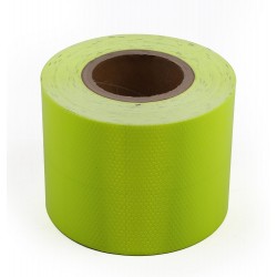 Sarı Floresan Fosforlu Reflektif Şerit Bant 120mm X 23 Metre Sarı Floresan Fosforlu Reflektif Şerit Bant 120mm X 23 Metre