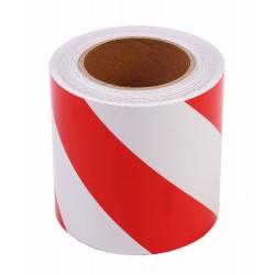 Kırmızı - Beyaz Fosforlu Reflektif Şerit Bant 120mm X 23 Metre SOL Kırmızı - Beyaz Fosforlu Reflektif Şerit Bant 120mm X 23 Metre SOL