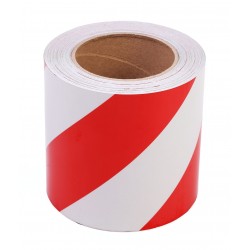 Kırmızı - Beyaz Fosforlu Reflektif Şerit Bant 120mm X 23 Metre SAĞ Kırmızı - Beyaz Fosforlu Reflektif Şerit Bant 120mm X 23 Metre SAĞ