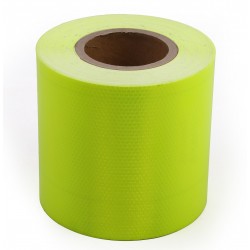 Yellow Florescent Phosphorescent Reflective Stripe Band 170mm X 23 Meter