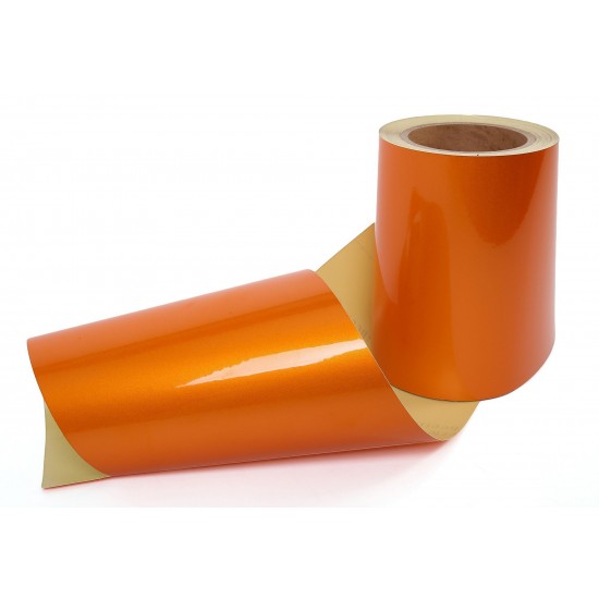 Turuncu Fosforlu Reflektif Şerit Bant 150mm X 23 Metre