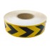 50mm Siyah Ok İşaretli Sarı Reflektif Şerit