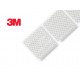 3M 957S-10 White Reflective Tape - Segmented