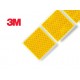 3M 957S-71 Yellow Reflective Tape - Segmented