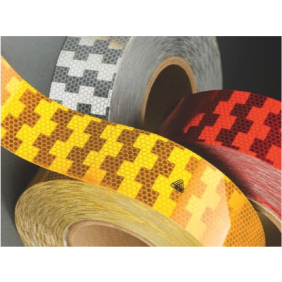 AVERY V-6301B Sarı Reflektif Bant Metalize