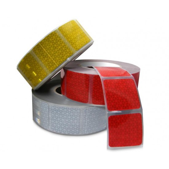 Orafol VC 104 Red Reflective Tape - Segmented