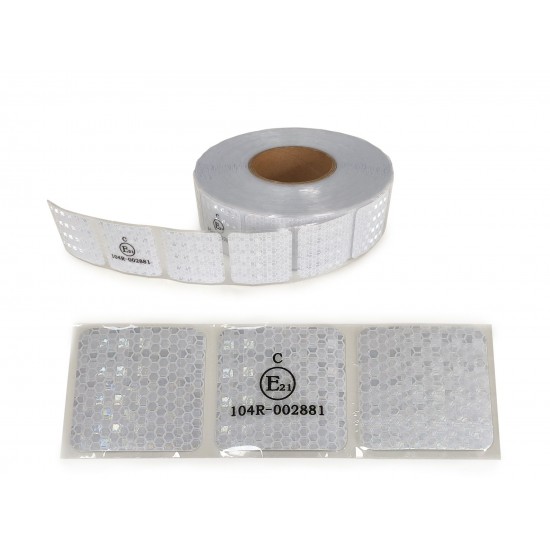 White Reflective Tape - Segmented