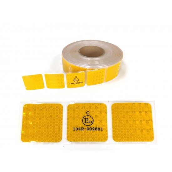 Yellow Reflective Tape - Segmented