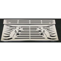 Ford Cargo Krom Geniş Panjur (Dar Kesim)