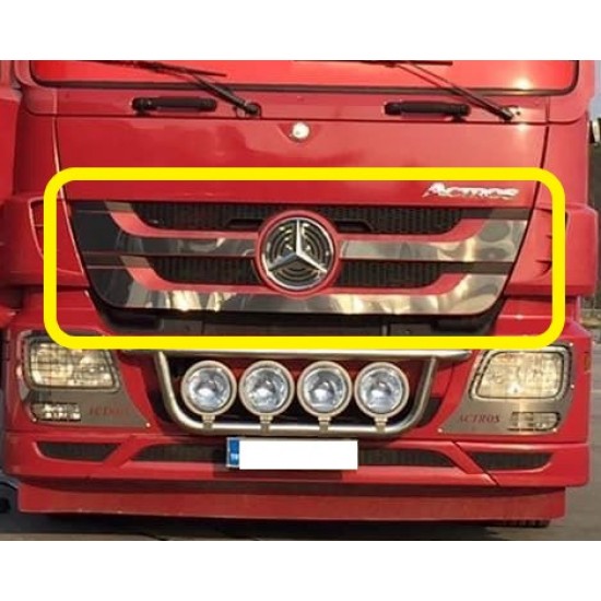 Mercedes Actros MP03 Krom Panjur (3 Parça)