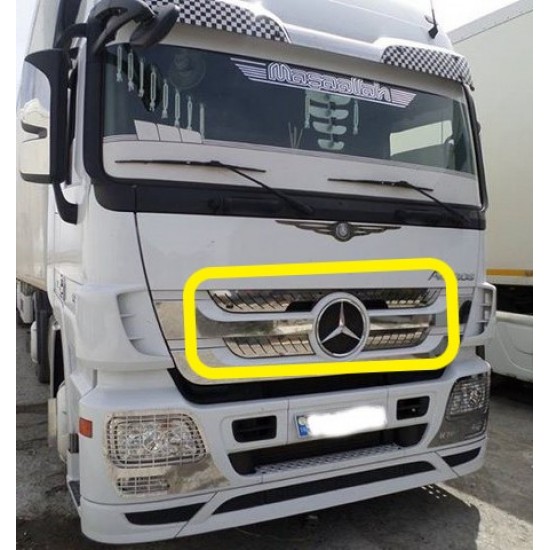 Mercedes Actros MP03 Krom Panjur İçi (4 Parça)