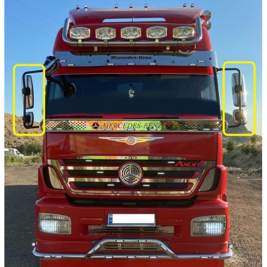 Mercedes Axor Krom Ayna Kapağı
