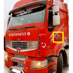 Renault Krom Kapı Kolu Üzeri Kaplama (Baskılı)