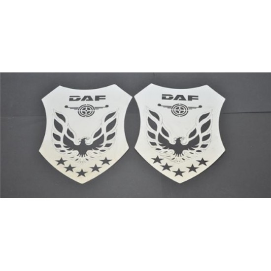 Daf Yatak Camı Nikelajı Kartal Arma