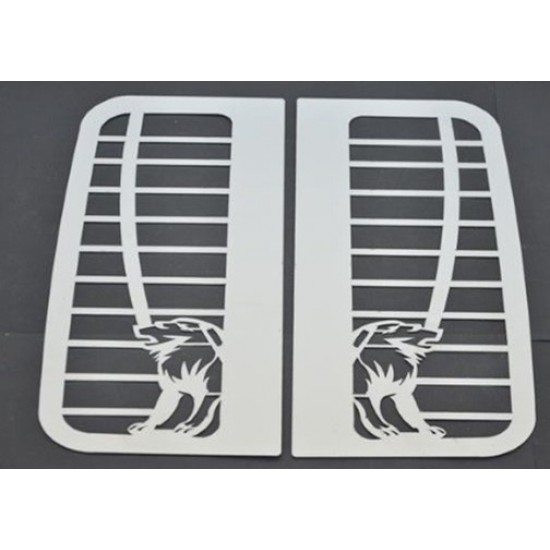 Man TGX-TGS-TGA Yatak Camı Nikelajı (Sağ + Sol)