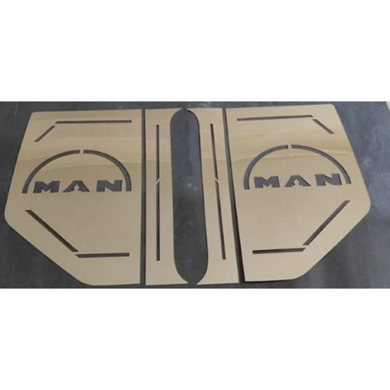 Man TGX-XL-2020 Direk Yatak Camı Nikelajı