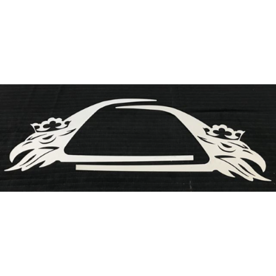 Scania S500 Kapı Önü Nikelajı Kuş Desen (2 Parça)