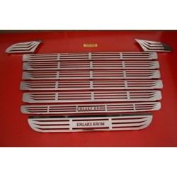 Scania Strimline Krom Çizgili Panjur