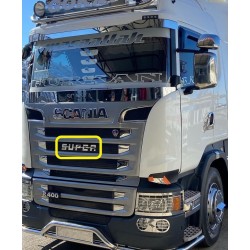 Ön Göğüs Krom SUPER Yazısı