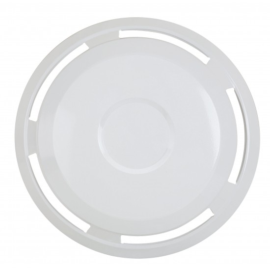 403 Model Boyalı Beyaz Metal Ön Jant Kapağı 16"