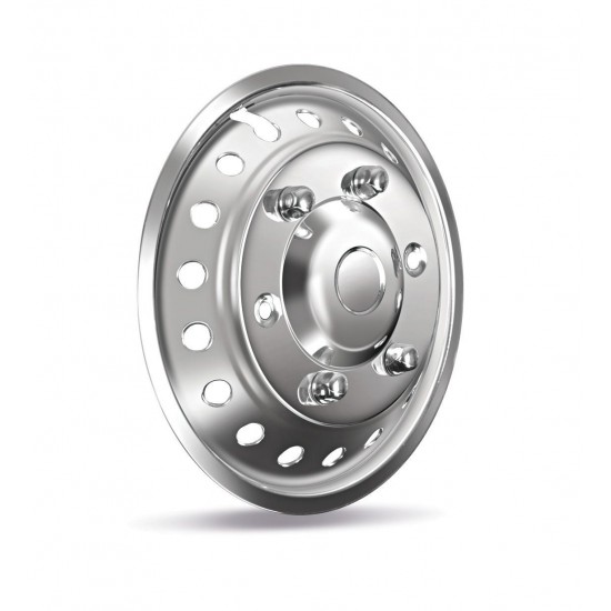 Simulatör Model Paslanmaz Ön Jant Kapağı 16 inç Euro6