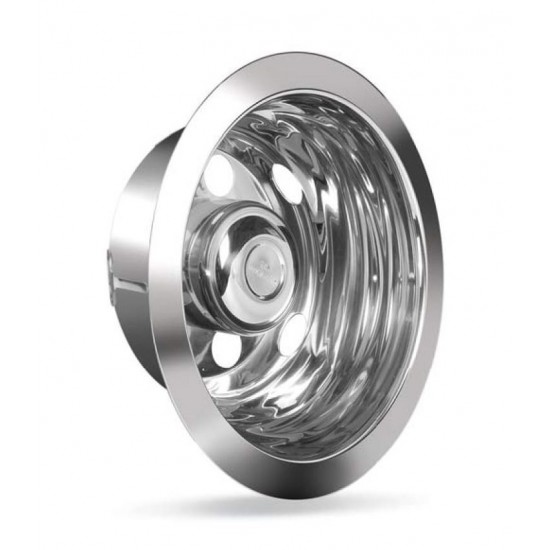 Simulatör Model Paslanmaz Arka Jant Kapağı 16 inç 5 Bijon