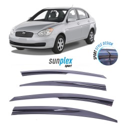 Hyundai Accent Era 2006-2013 Sunplex Sport Style Cam Rüzgarlığı