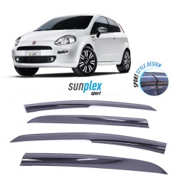 Fiat Punto 2005-2015  Sunplex Sport Cam Rüzgarlığı