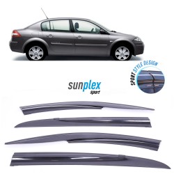 Renault Megane 2 2003-2008 Sunplex Sport Style Cam Rüzgarlığı