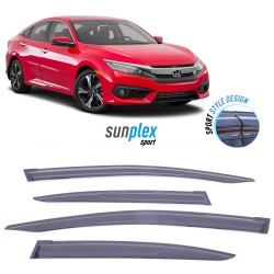 Honda Civic FB7 2012-2016 Sunplex Sport Style Cam Rüzgarlığı