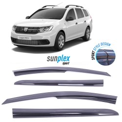 Dacia Logan MCV 2013-2016 Sunplex Sport Style Wind Deflector