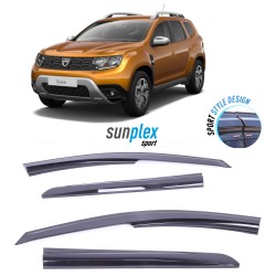 Dacia Duster 2010-2016 Sunplex Sport Style Wind Deflector