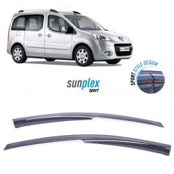 Citroen Berlingo 2008 and after Sunplex Sport Windshield Wind Deflector