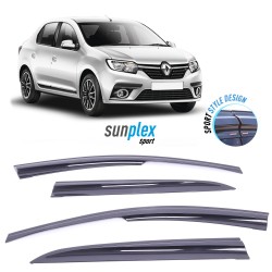 Renault Clio Symbol 2013 ve sonrası Sunplex Sport Ön Cam Rüzgarlığı