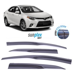 Toyota Corolla 2013 ve sonrası Sunplex Sport Ön Cam Rüzgarlığı
