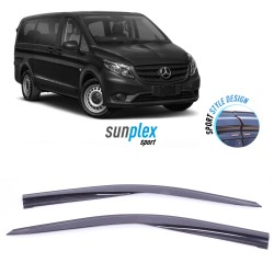 Mercedes Vito 2004 - 2017 Sunplex Sport Style Cam Rüzgarlığı
