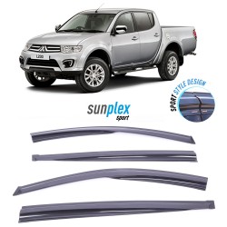 Mitsubishi L-200 Triton 2008-2015 Sunplex Sport Style Cam Rüzgarlığı