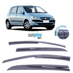 Hyundai Getz 2002-2011 Sunplex Sport Style Cam Rüzgarlığı