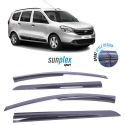 Dacia Lodgy 2012 and after Sunplex Sport Style Wind Deflector 