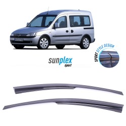 Opel Combo 2001-2012 Sunplex Sport Style Cam Rüzgarlığı