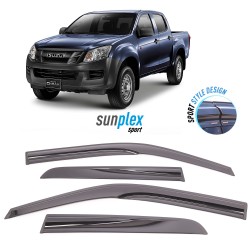 Isuzu D-Max 2007-2014 Sunplex Sport Style Wind Deflector