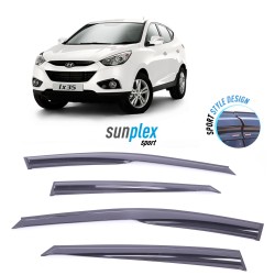 Hyundai IX-35 2010 Sunplex Sport Style Wind Deflector