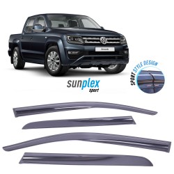 Volkswagen Amarok 2012-2019 Sunplex Sport Cam Rüzgarlığı