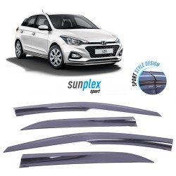 Hyundai i20 2015-2018 Sunplex Sport Style Wind Deflector