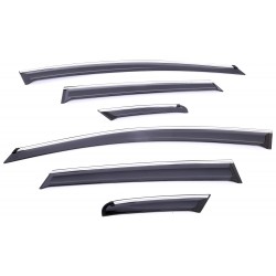 Opel Astra J 2010-2015 Krom Cam Rüzgarlığı Sunplex Plus