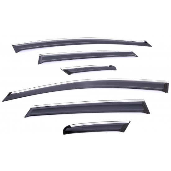 Opel Astra J 2010-2015 Krom Cam Rüzgarlığı Sunplex Plus