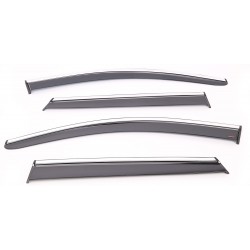 Nissan Qashqai 2015 ve sonrası Krom Cam Rüzgarlığı Sunplex Plus